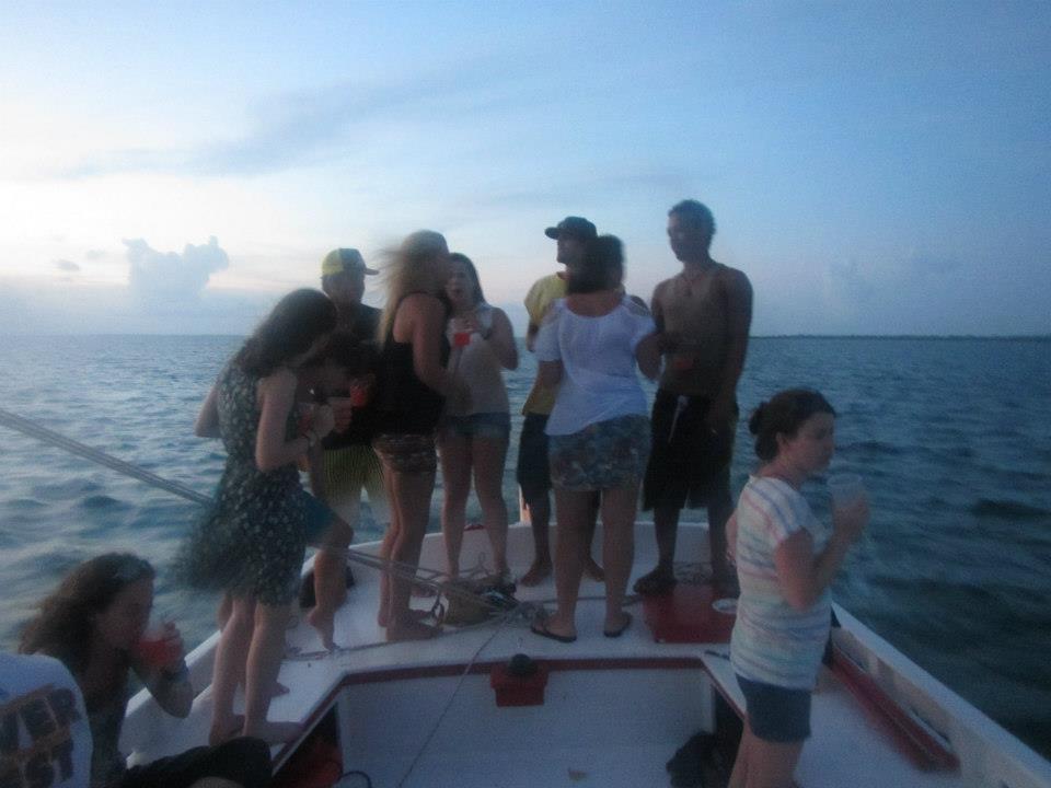 Belize Caye Caulker sailing