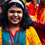 Shuvo Noboborsho - Bengaals meisje