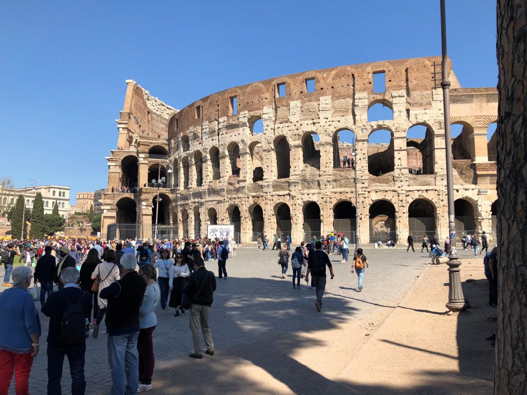 Overtoerisme in Rome - Colosseum