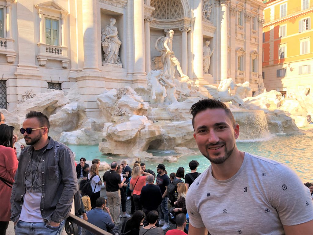 Guestblogger Siemon experiencing over-tourism in Rome