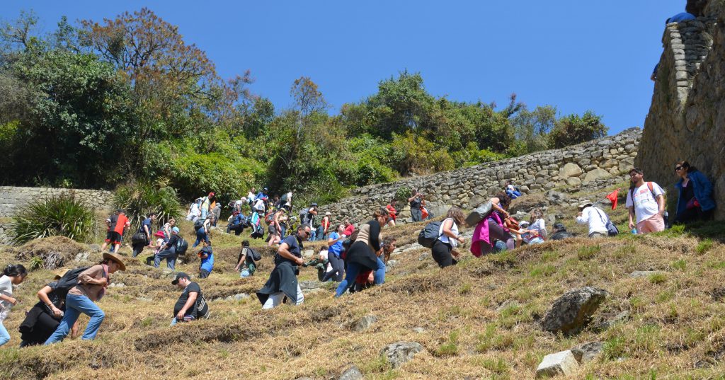 Machu_Picchu Massatoerisme in Peru