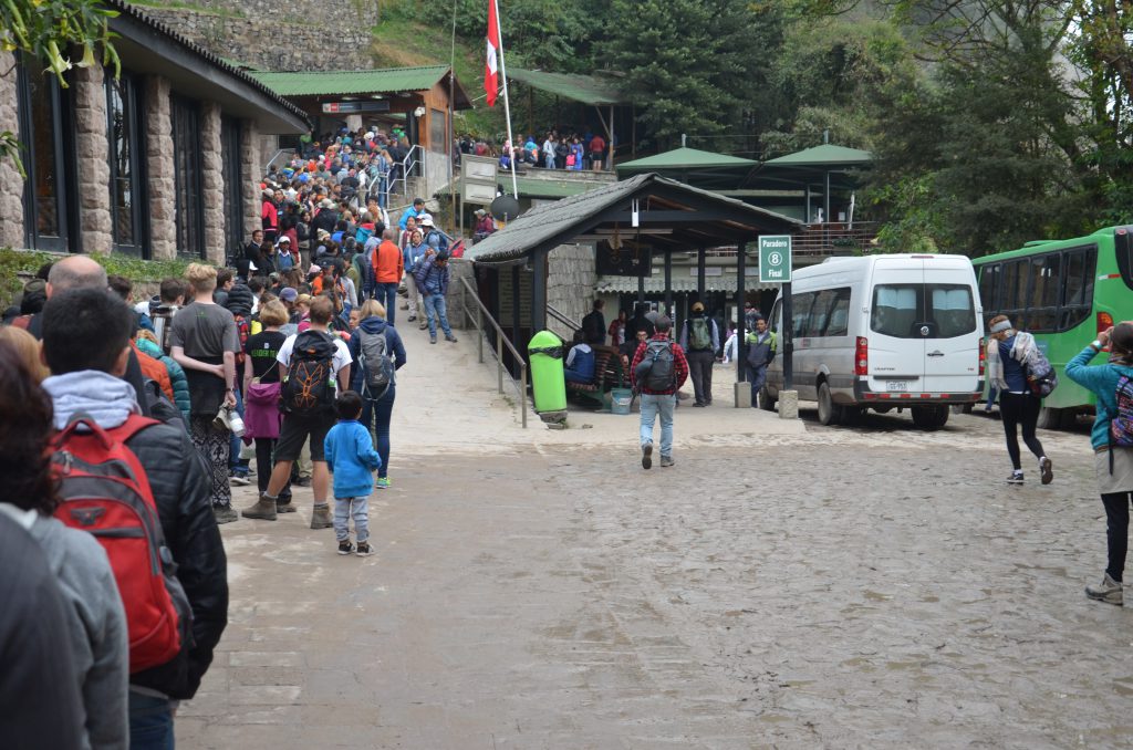 Mass Tourism and Instagram Tourists Machu Picchu Peru