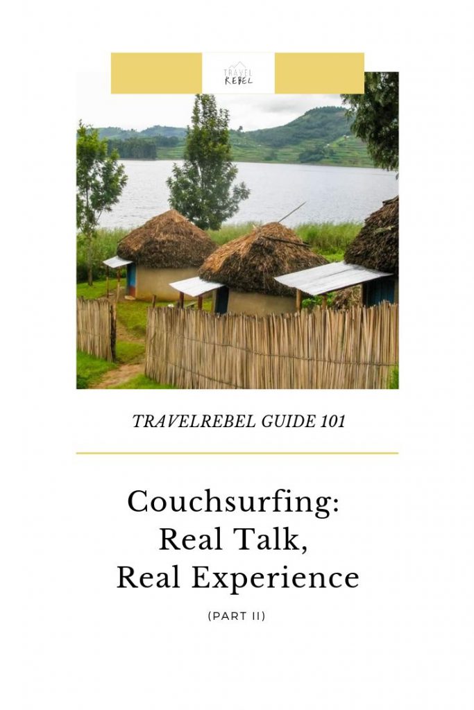 TRAVELREBEL GUIDE: COUCH SURFING SUSTAINABLE TOURISM