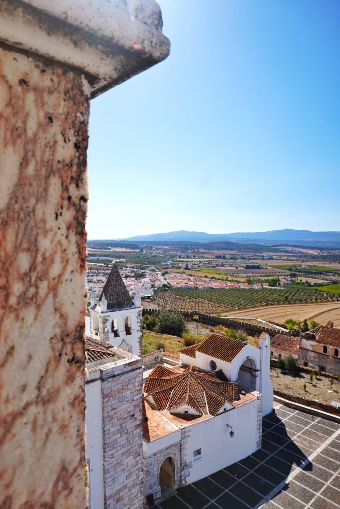 Estremoz - Alentejo - Portugal - View over church and surroundings