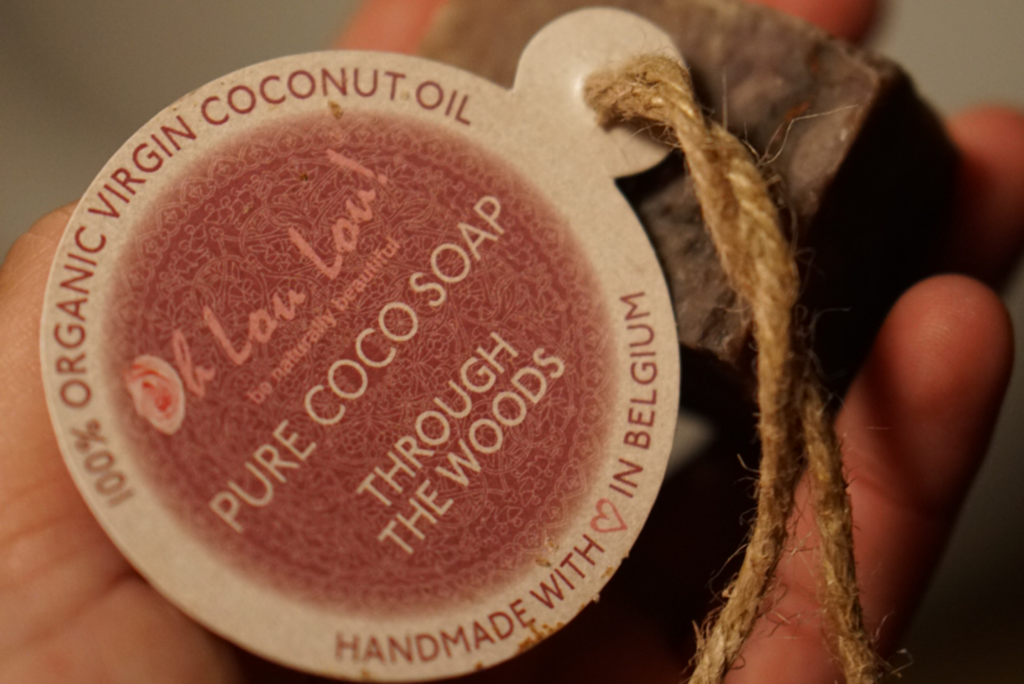 Biologische, handgemaakte kokoszeep uit België