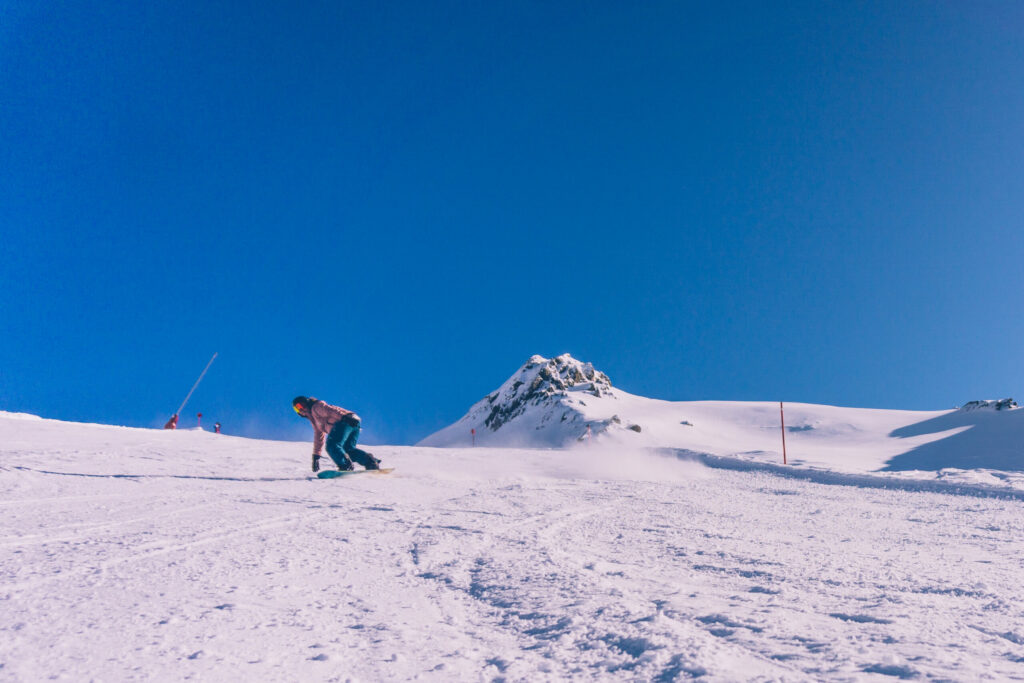 Charlotte Noël hitting the slopes at Ischgl, Austria